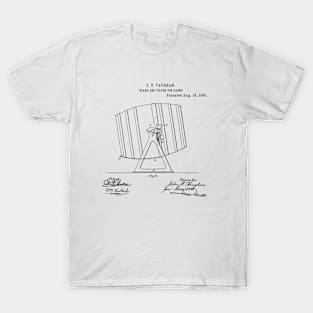 Stand for Casks Vintage Patent Hand Drawing T-Shirt